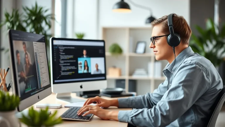 Person learning what does a virtual assistant do in a modern educational setting