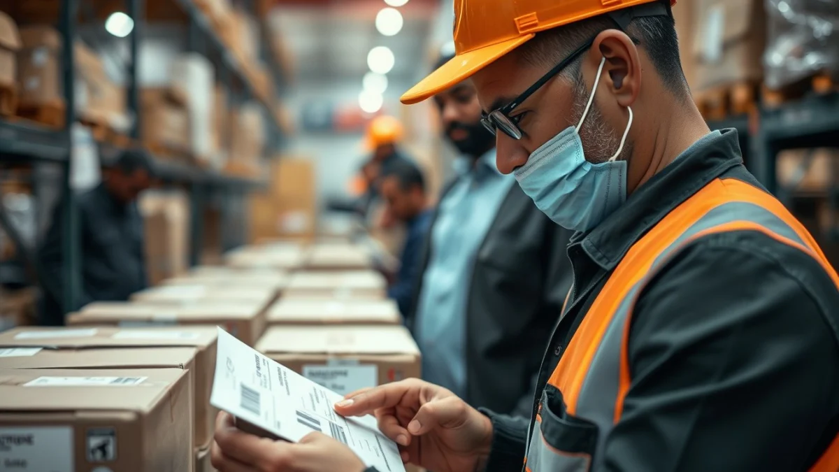 Person learning what does a warehouse supervisor do in a modern educational setting