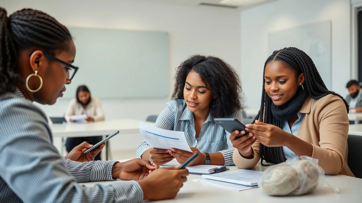 Professional learning office and administrative skills in a modern workspace