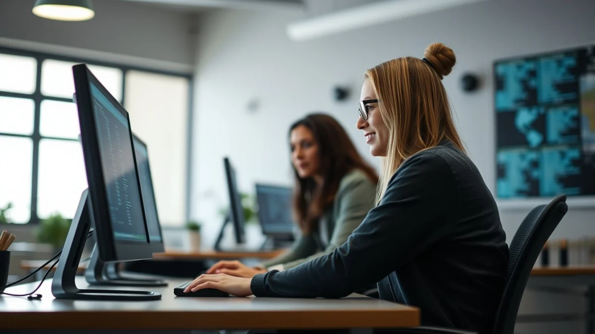 Person learning computer forensics a beginner s guide in a modern educational setting