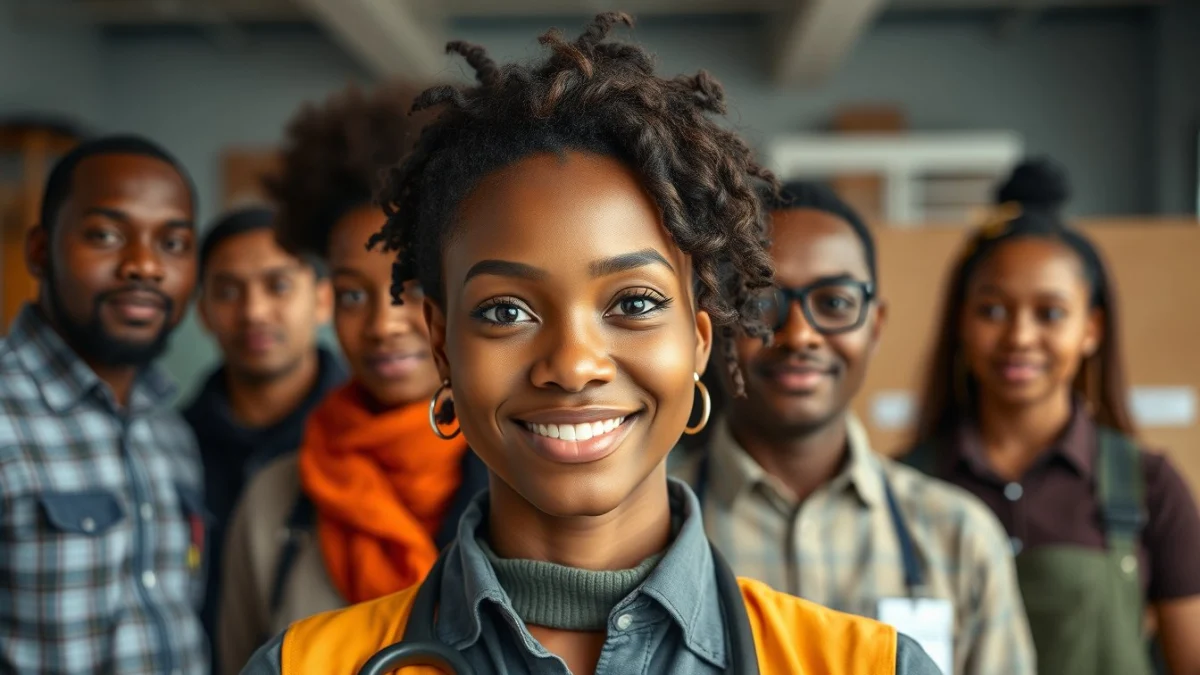 Person learning customs clearance in a modern educational setting