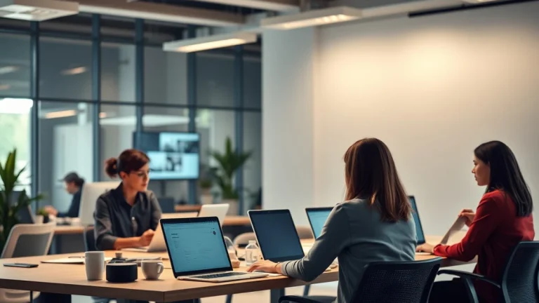 Professional learning office and administrative skills in a modern workspace