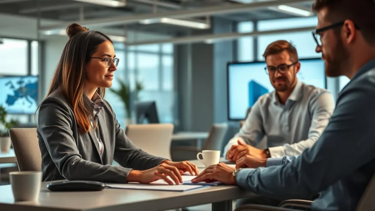 Professional learning office and administrative skills in a modern workspace