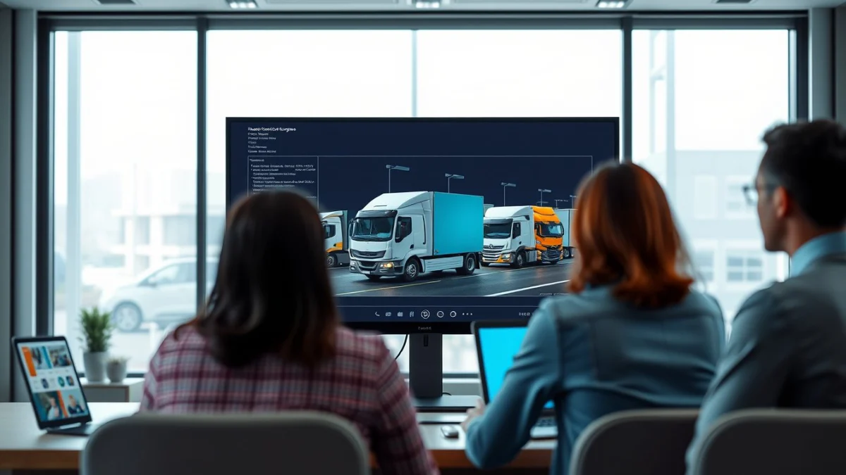 Person learning artificial intelligence skills on a laptop in a modern workspace