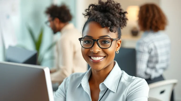 Professional learning office and administrative skills in a modern workspace