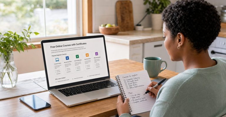 Where Can I Learn Free Online Courses With Certificates in South Africa for Beginners?