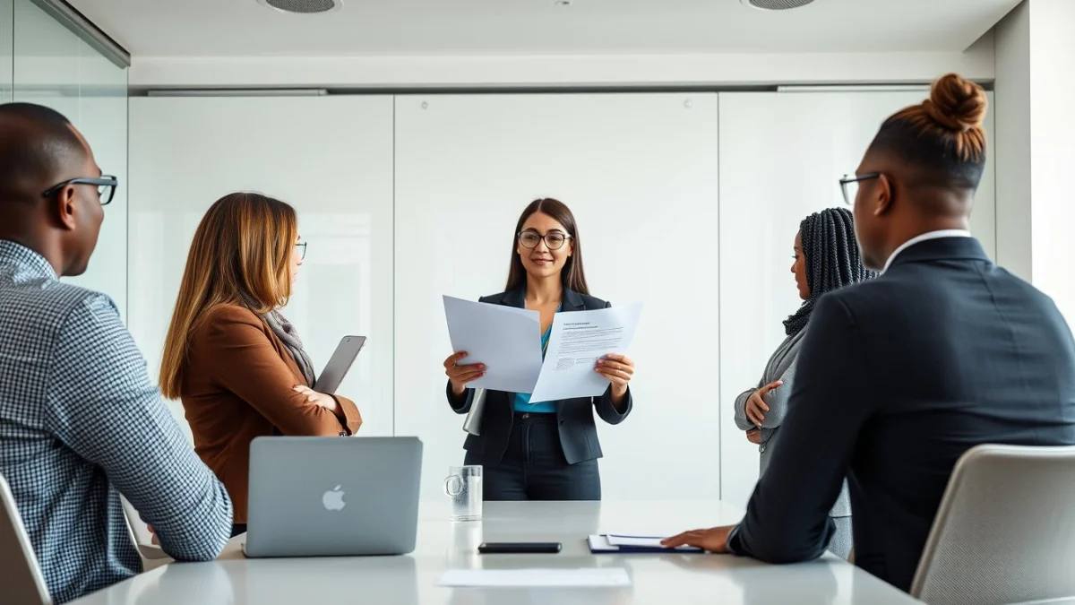 Professional learning office and administrative skills in a modern workspace