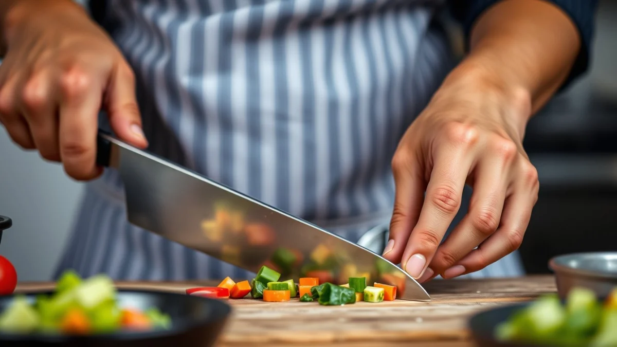 Person learning writing a simple catering assistant cv in a modern educational setting